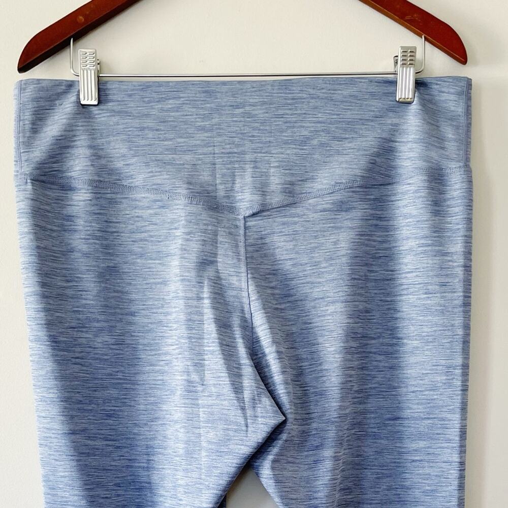 Nike Womens Full Length Light Blue Leggings Size XXL EUC - Picture 7 of 13